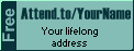 Your free lifelong
          address